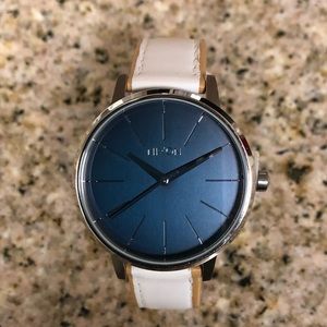 Nixon Kensington leather watch